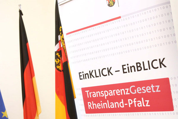 Banner Transparenz Gesetz