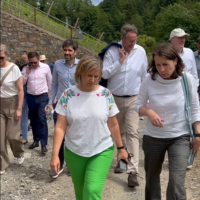 Der Ministerrat unterwegs im Ahrtal