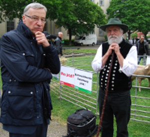 Staatssekretär Griese mit Schäfer Staatssekretär Griese mit Schäfer