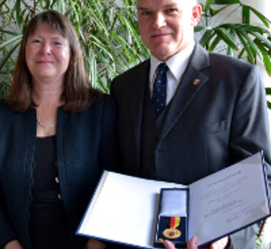 Umweltministerin Höfken und Helmut Hilpisch Umweltministerin Höfken und Helmut Hilpisch