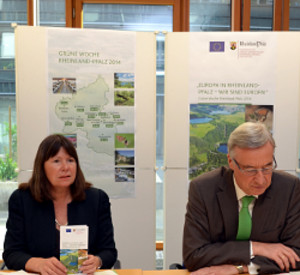 Pressekonferenz mit Ulrike Höfken und Thomas Griese
