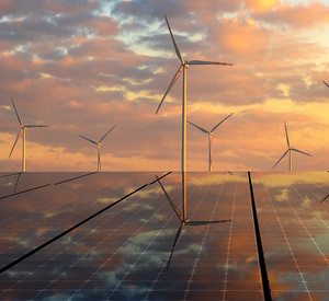 Photovoltaik- und Windkraftanlagen