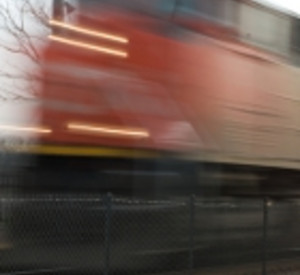 Vorbeifahrender Zug. Foto: Istockphoto Vorbeifahrender Zug. Foto: Istockphoto