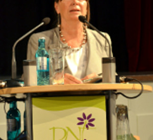 Umweltministerin Ulrike Höfken bei ihrer Rede auf dem Deutschen Naturschutztag Umweltministerin Ulrike Höfken bei ihrer Rede auf dem Deutschen Naturschutztag