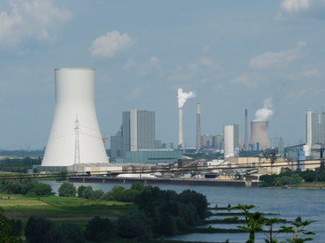 Industrieanlagen Atomkraftwerk