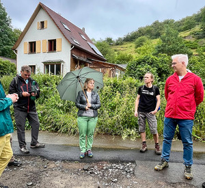 Klimaschutzministerin Katrin Eder im Langfigtal