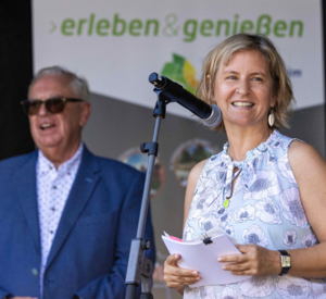 Umweltministerin Eder bei der Eröffnung der Deutschen Waldtage
