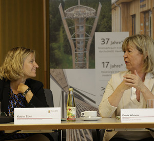 Katrin Eder und Doris Ahnen