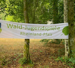 Banner Wald-Jugendspiele Rheinland-Pfalz