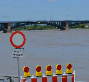 Hochwasser in Mainz